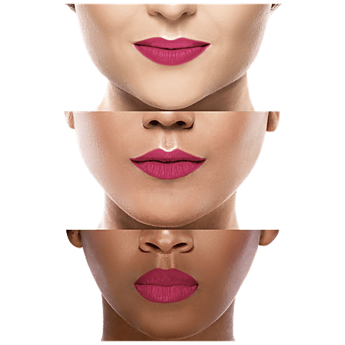 Lakme 9 to 5 Primer + Matte Lip Color, 3.6 g Plum Pick MP18 
