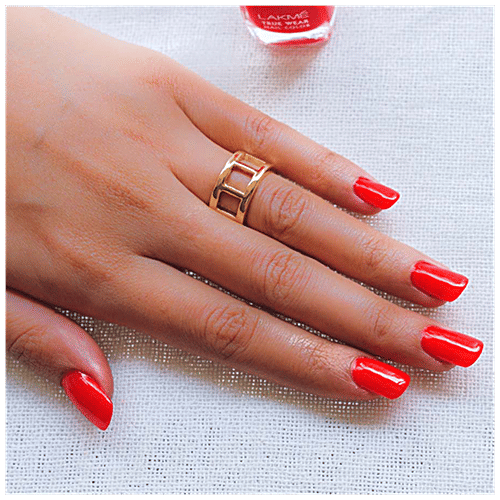 Lakme True Wear Nail Color, 9 ml Shade 501 