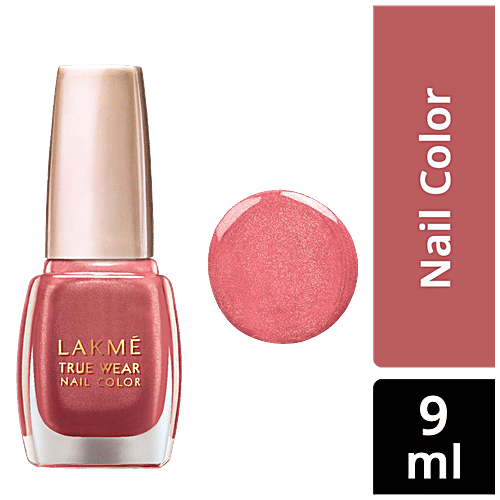 Lakme True Wear Nail Color, 9 ml Shade 504 
