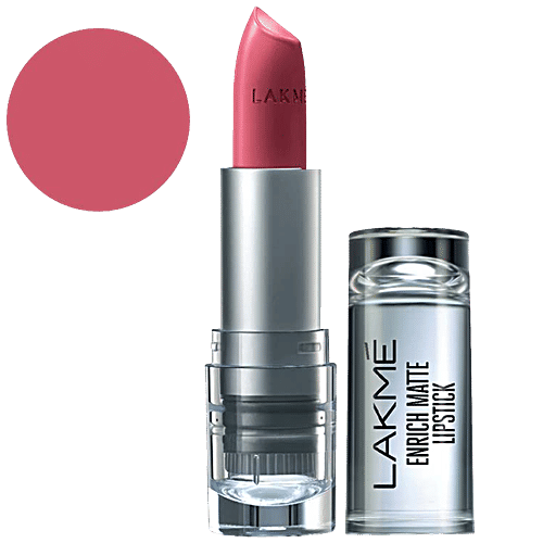 Lakme Enrich Matte Lipstick, 4.7 g Shade PM14 