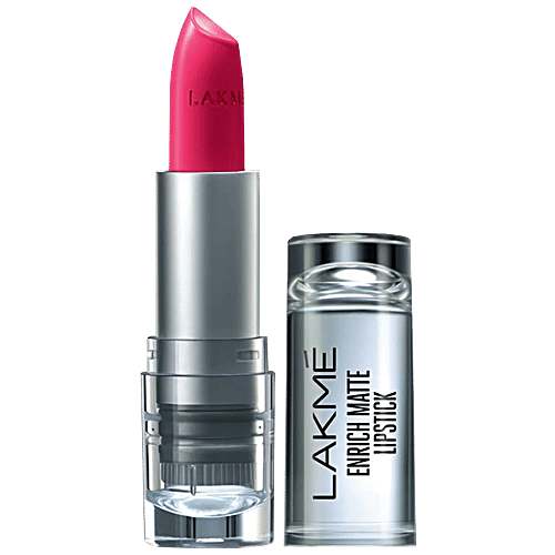 Lakme Enrich Matte Lipstick, 4.7 g Shade PM15 