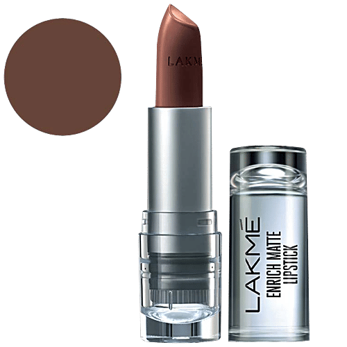 Lakme Enrich Matte Lipstick, 4.7 g Shade BM12 