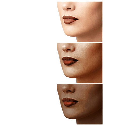 Elle 18 Color Pop Matte Lip Colour, 4.3 g Belgian Brown 