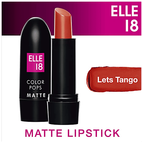 Elle 18 Color Pop Matte Lip Colour, 4.3 g Lets Tango 