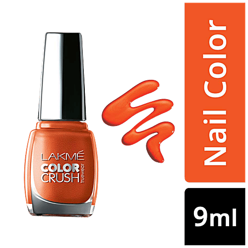 Lakme True Wear Color Crush Nail Color, 9 ml Shade 61 