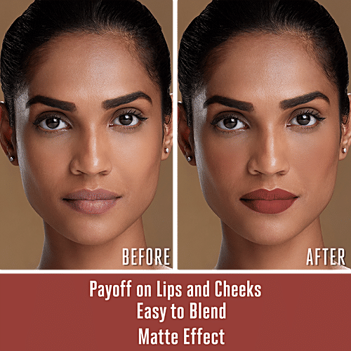 Lakme 9 To 5 Weightless Mousse Lip & Cheek Colour, 9 g Coca Soft 