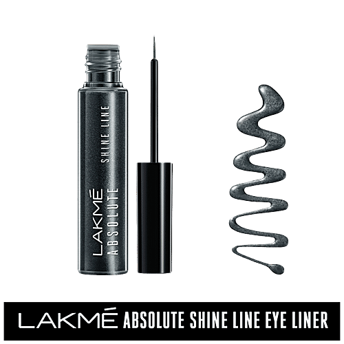 Lakme Absolute Shine Line Eye Liner, 4.5 ml Grey 
