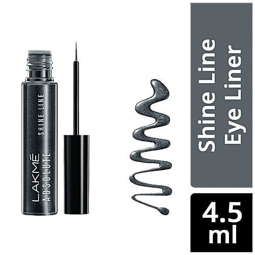 Lakme Absolute Shine Line Eye Liner, 4.5 ml Grey 