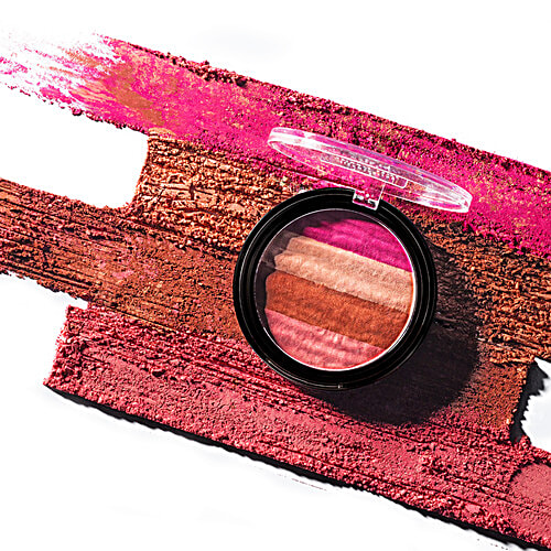 Lakme Absolute Illuminating Blush - Shimmer Brick In Pink, 10 g  