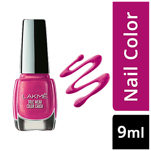 Lakme True Wear Color Crush Nail Color, 9 ml Shade 66 