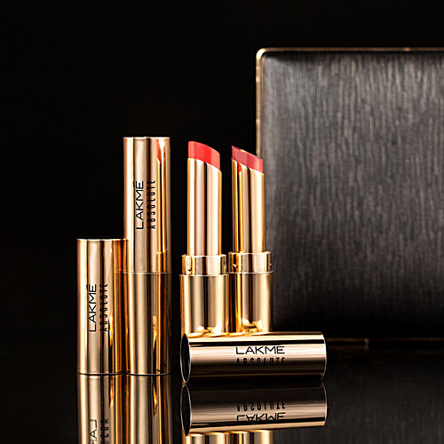 Lakme Absolute Argan Oil Lip Colour, 3.4 g Smooth Merlot 