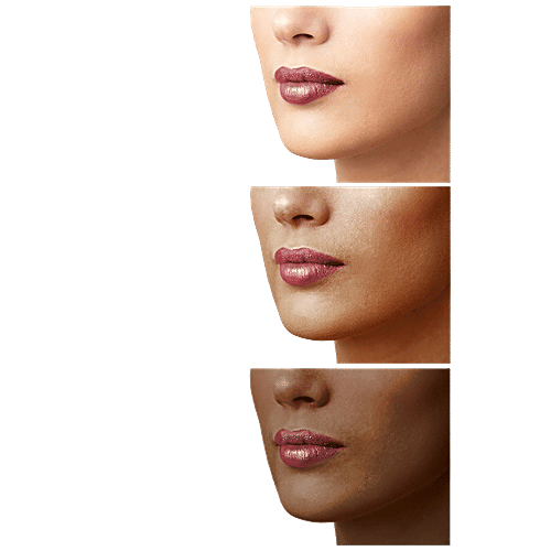 Lakme Absolute Argan Oil Lip Colour, 3.4 g Smooth Merlot 