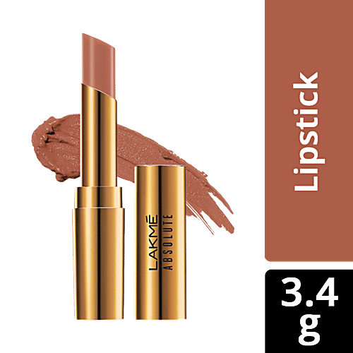 Lakme Lakme Absolute Argan Oil Lip Colour, 3.4 g Buttery Caramel 