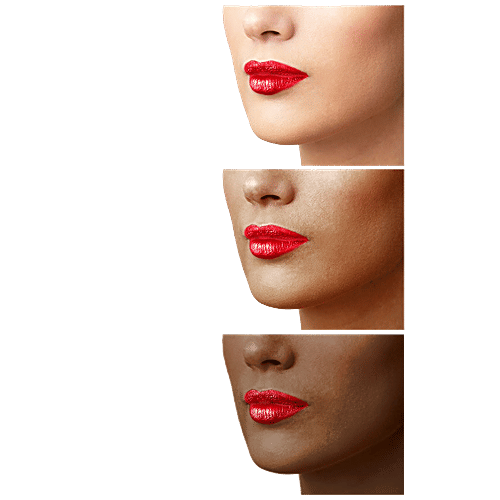 Lakme Lakme Absolute Argan Oil Lip Colour, 3.4 g Drenched Red 