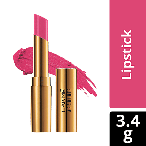 Lakme Lakme Absolute Argan Oil Lip Colour, 3.4 g Lush Rose 