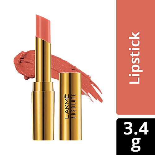 Lakme Lakme Absolute Argan Oil Lip Colour, 3.4 g Soft Nude 