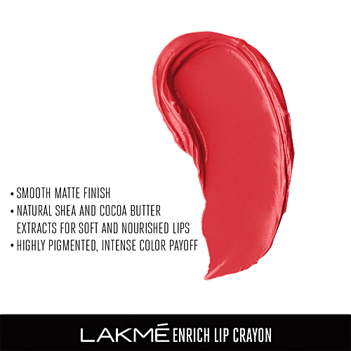 Lakme Enrich Lip Crayon, 2.2 g Mauve Magic 