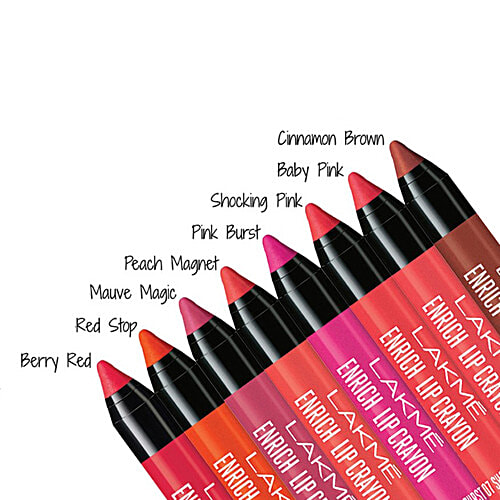 Lakme Enrich Lip Crayon, 2.2 g Mauve Magic 