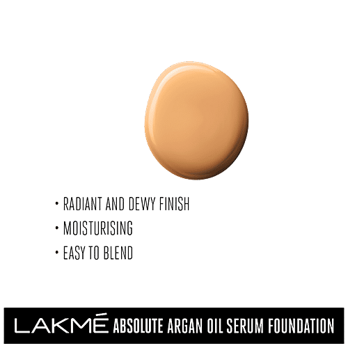 Lakme Absolute Argan Oil Serum Foundation With SPF 45, 15 ml Ivory Cream