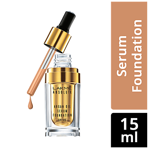Buy Lakme Absolute Argan Oil Serum Foundation With SPF 45 Online at