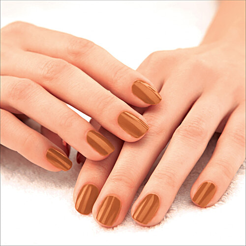 Lakme Absolute Gel Stylist Nail Color, 15 ml Silk Caramel 