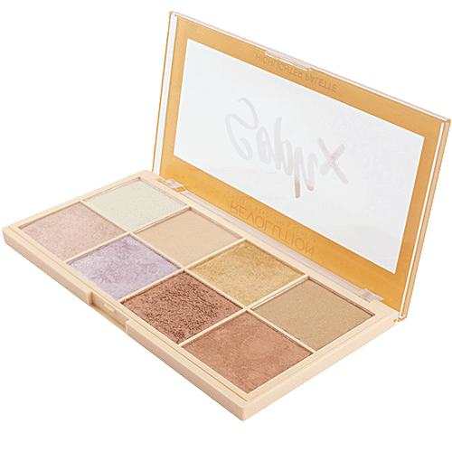 Makeup Revolution Soph Highlighter Palette - Vegan, Long-Lasting, Cruelty Free, 16 g