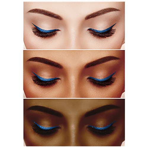 Milani Stay Put Quick Glide Waterproof Eyeliner, 1.2 g Keep On Sapphire Water Proof