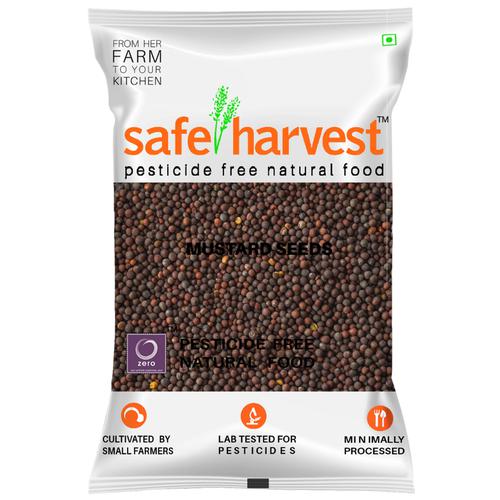 Safe Harvest Mustard/Sasive - Pesticide Free, 200 g  Pesticide Free Natural Food