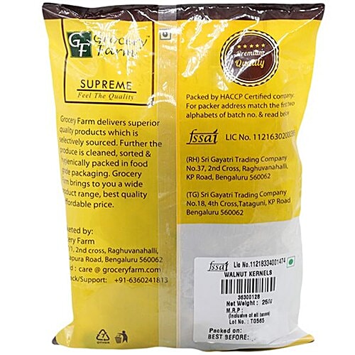 Grocery Farm Walnut/Akrodu Kernels, 250 g  