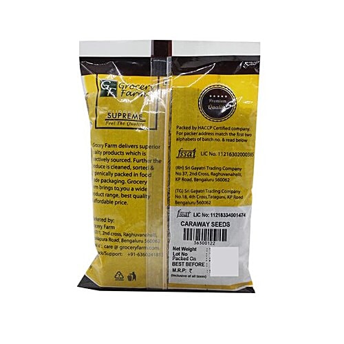 Grocery Farm Supreme Caraway Seeds, 100 g  Premium Quality