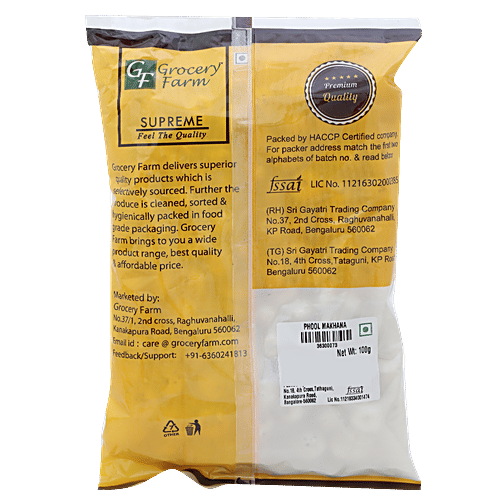 Grocery Farm Phool Makhana/Foxnut, 100 g  