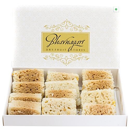 Buy Bhavnagari Dry Fruit Stores Crunchy Kaju Mysore Pak Online at Best