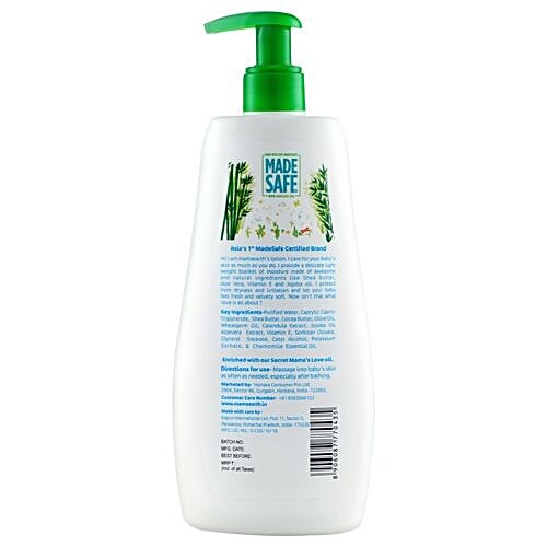 Mamaearth Baby Lotion, 400 ml  Certified Toxin Free & Hypoallergenic