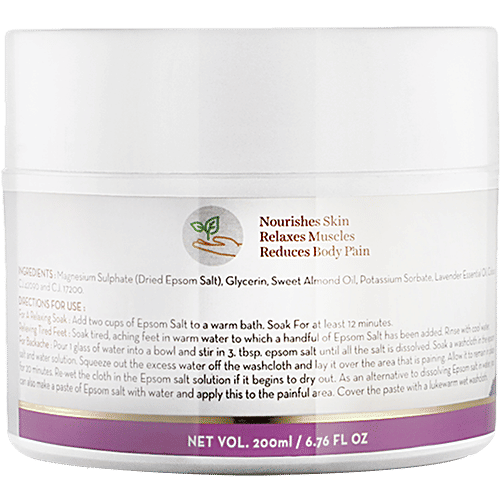 Mamaearth Epsom Bath Salt, 200 g  