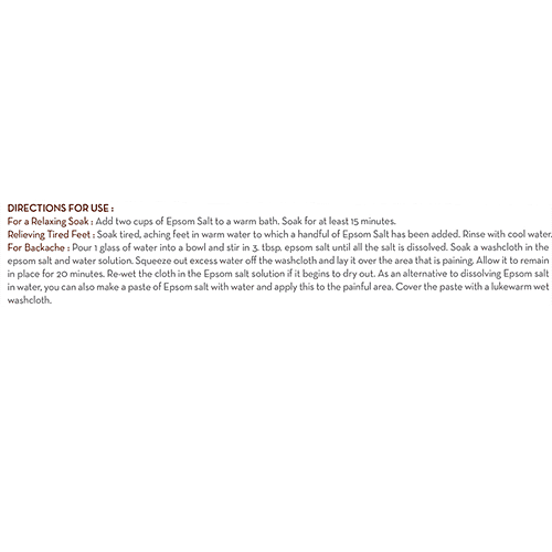 Mamaearth Epsom Bath Salt, 200 g  