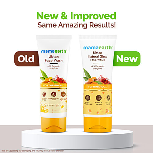 Mamaearth Ubtan Face Wash, 100 ml  