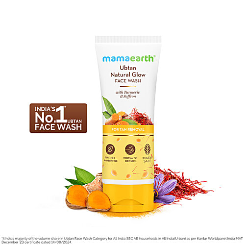 Mamaearth Ubtan Face Wash, 100 ml  