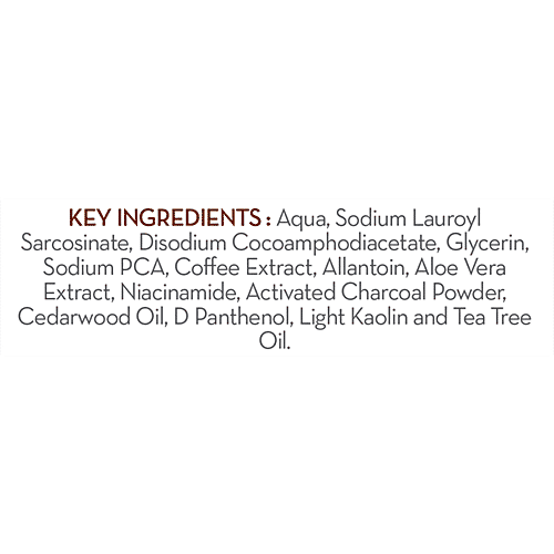 Mamaearth Charcoal Face Wash, 100 ml  