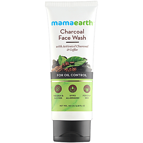 charcoal face wash vlcc