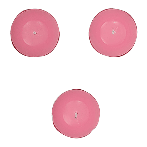 DP Wax Decorative Scented Tealight Candles - Rose, BB-1261, 18 pcs  