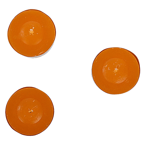 DP Wax Decorative Scented Tealight Candles - Lemon, BB-1261-3, 18 pcs  