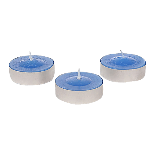 DP Wax Decorative Scented Tealight Candles - Blueberry, BB-1261-5, 18 pcs  