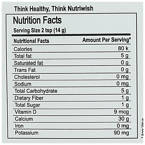 NUTRIWISH Almond Powder, 200 g  