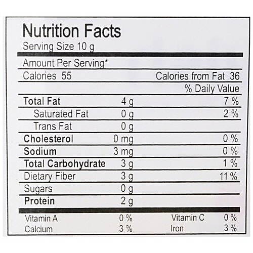 NUTRIWISH Raw Flax Seeds, 500 g  