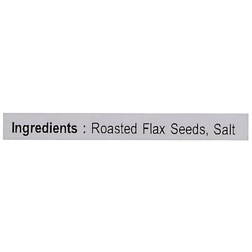 NUTRIWISH Roasted & Salted Flax Seeds, 500 g  