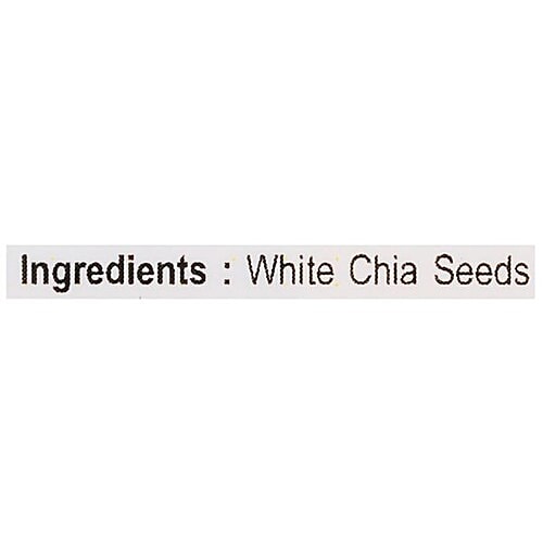NUTRIWISH White Chia Seeds - Premium, 500 g  
