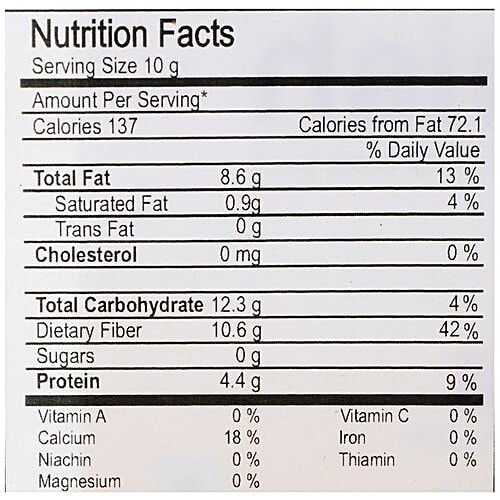 NUTRIWISH White Chia Seeds - Premium, 500 g  