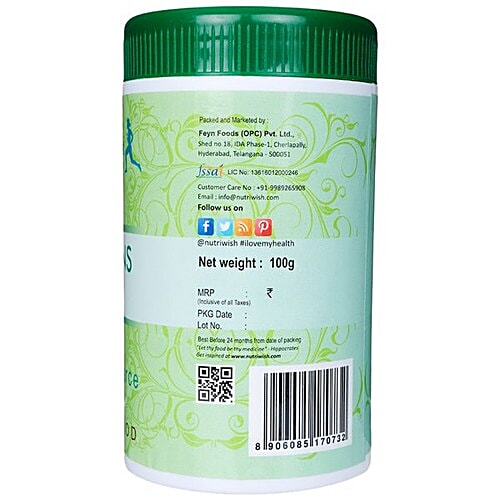 NUTRIWISH Super Greens Powder, 100 g  