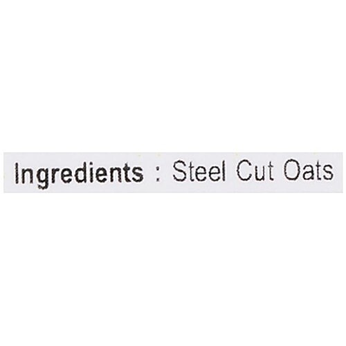 NUTRIWISH Gluten-Free Steel Cut Oats - Premium, 500 g  