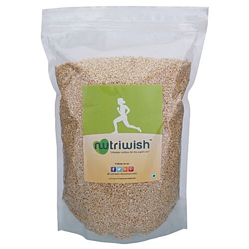 Nutriwish Gluten-Free Steel Cut Oats - Premium, 1 kg  Gluten-Free